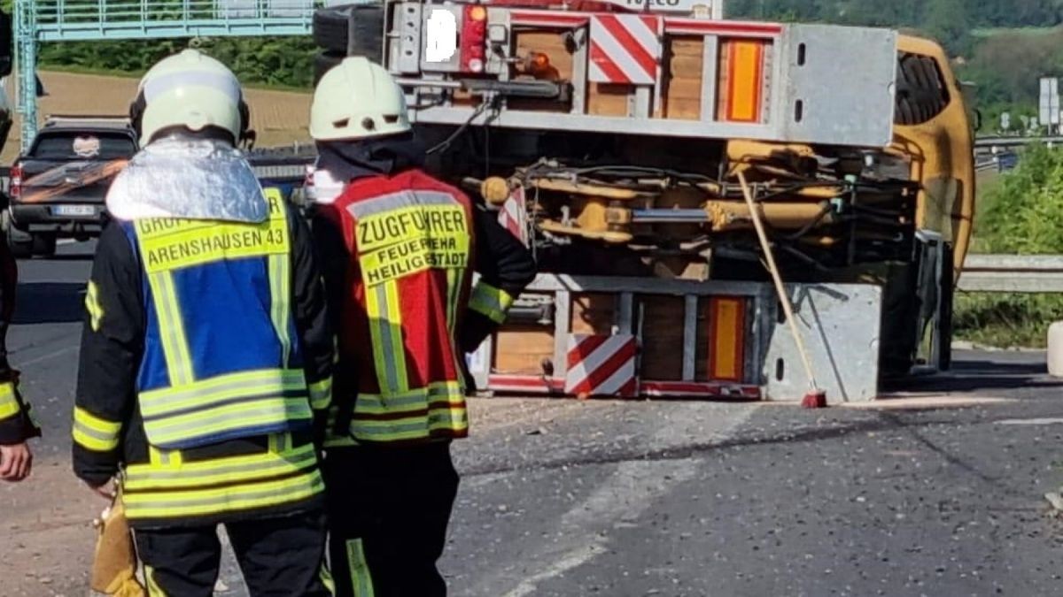 Alarmiert wurden die Feuerwehren Arenshausen, Uder, Schachtebich und Heiligenstadt.