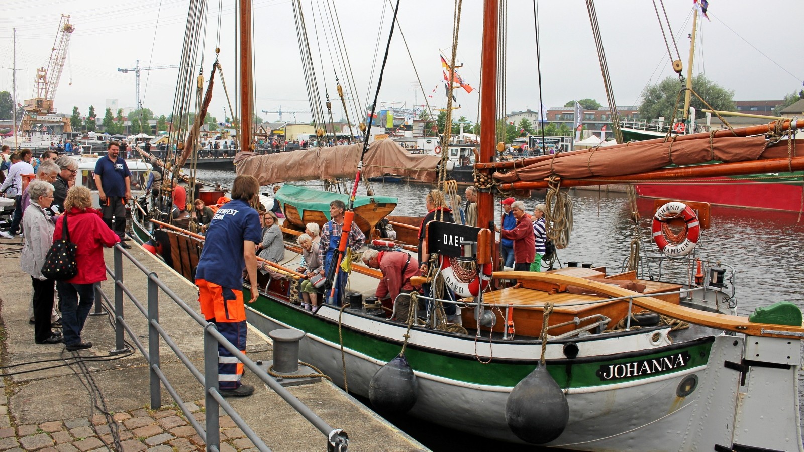 Endlich steigt wieder das Harburger Binnenhafenfest