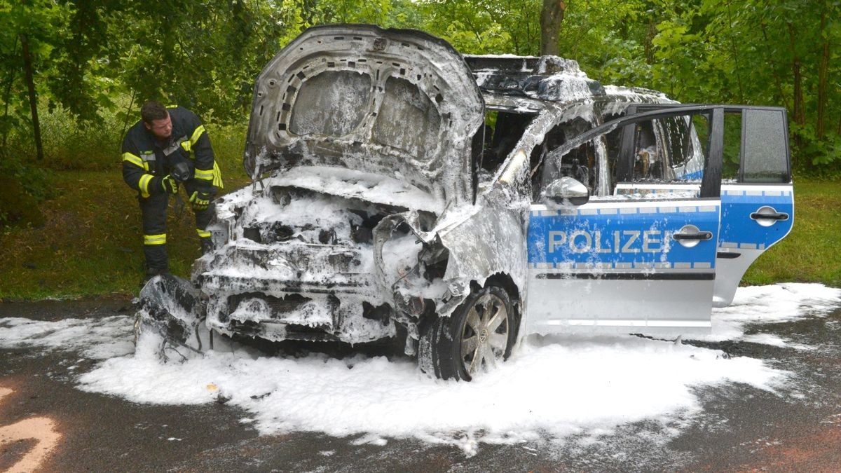 ... zwischen Burg Bodenstein und Kirchohmfeld nach links von der Fahrbahn abgekommen und gegen einen Baum geprallt.