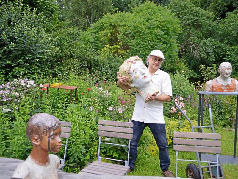 50+ Gartenanlage Flur Moos Zeulenroda, Den geburtstag feiert der