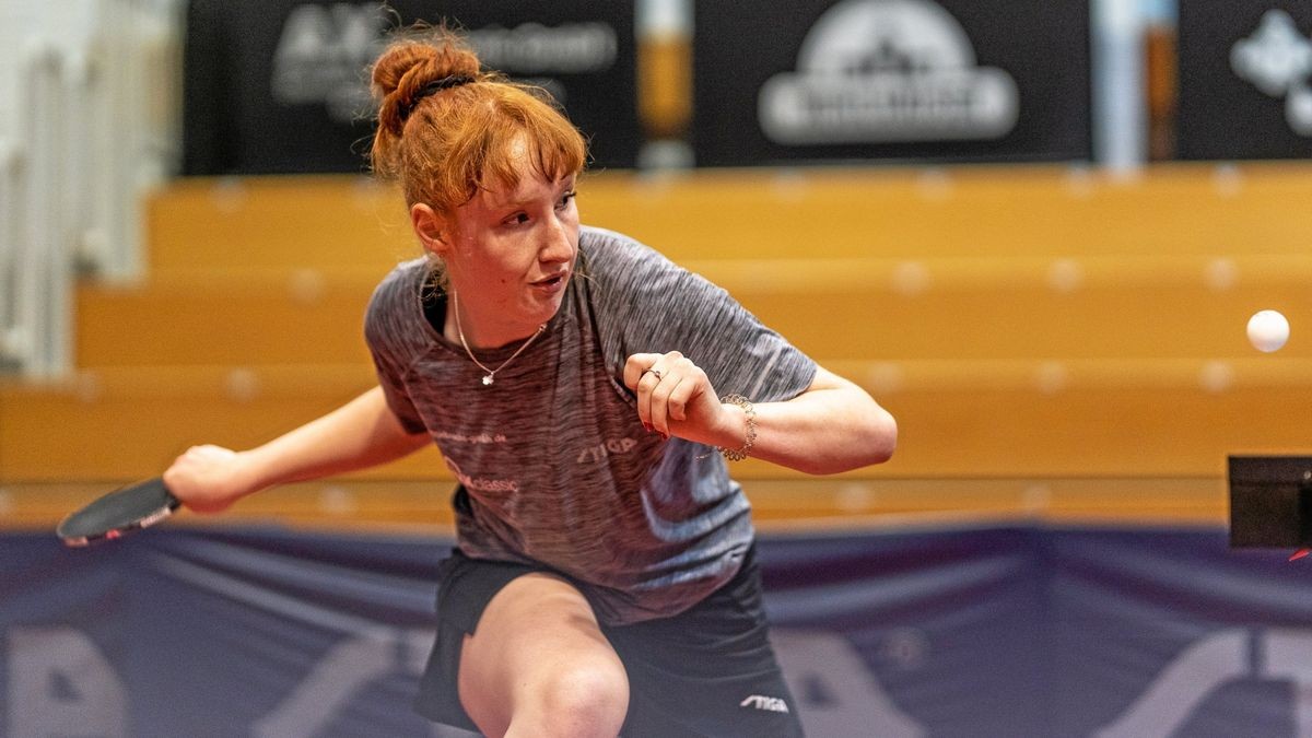 Die junge Postlerin Denise Husung surft derzeit die Erfolgswelle im Damen-Tischtennis.