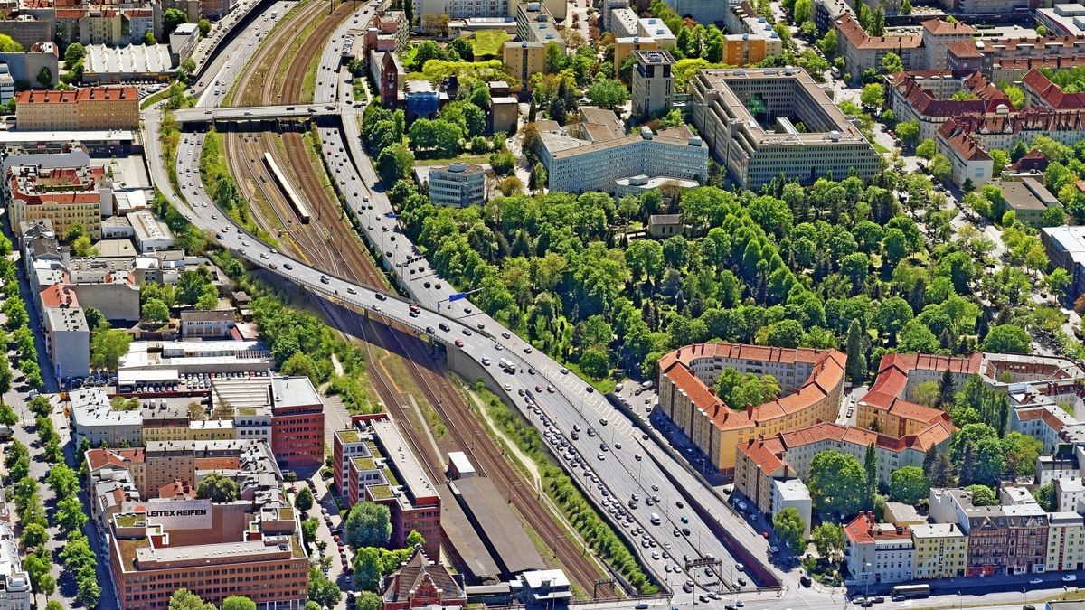 A100 in Berlin: Das sind die Pläne für den Neubau der Westendbrücke