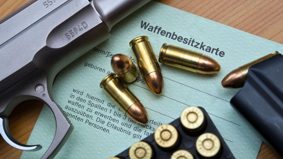 Immer mehr Menschen in Thüringen besitzen Waffen. (Symbolbild)