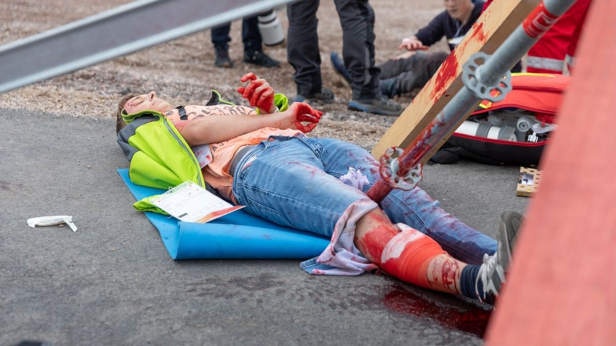 Weitere Bilder der Großübung.