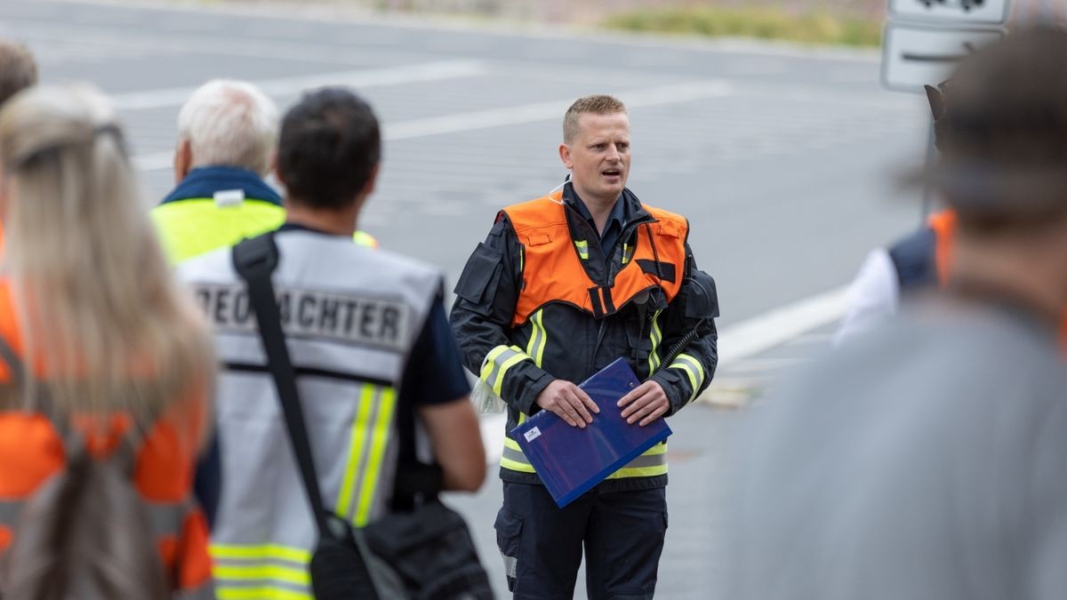 Weitere Bilder der Großübung.