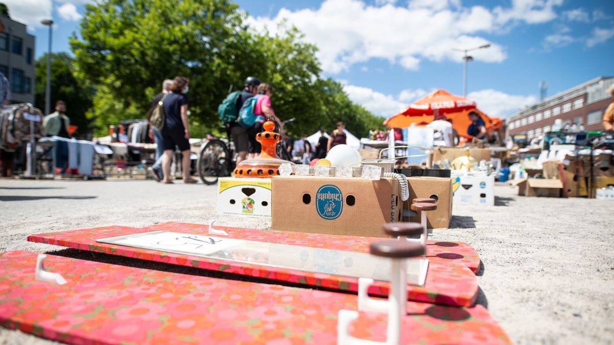 Riesiger Flohmarkt im Rahmen des Gruga-Sommerfestes