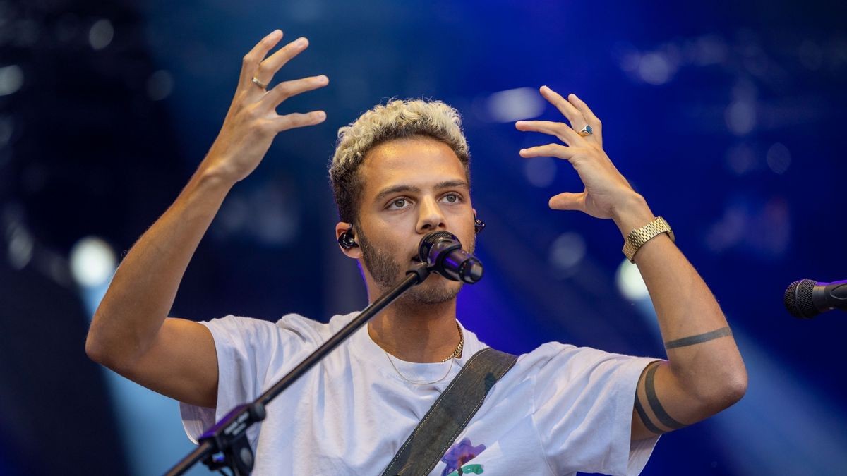 Mit dabei hatte Bendzko aber auch den diesjährigen ESC-Teilnehmer und Letztplatzierten Malik Harris, dieser begeisterte das Publikum in Gotha.