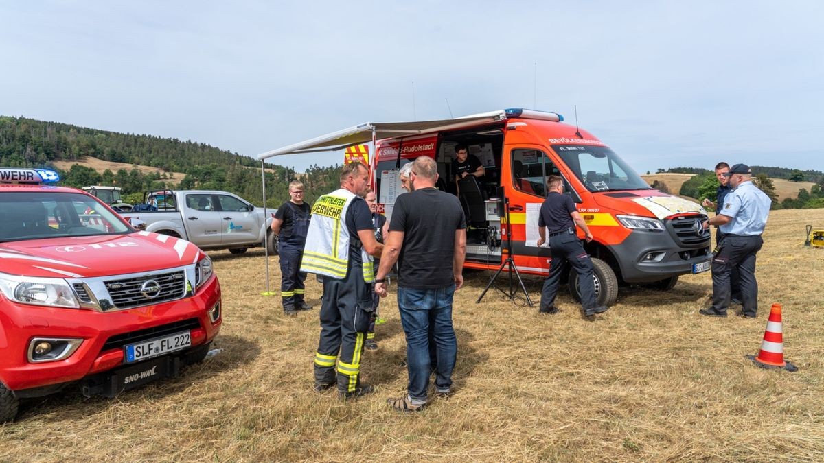 Betroffen war ungefähr halbkreisförmig das Areal des Bergs Eichenstock, wobei sich das Feuer seinen Weg hangabwärts bahnte.