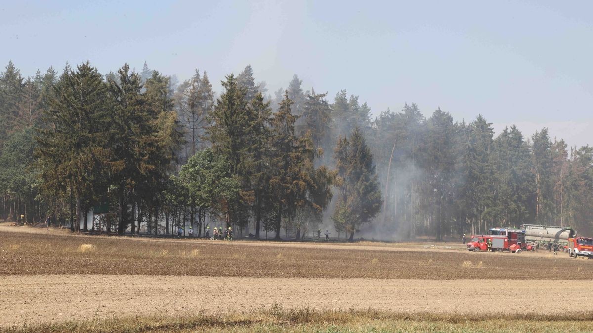 Die Zentrale Leitstelle Gera riet der Bevölkerung, die Fenster und Türen geschlossen zu halten sowie Lüftungen und Klimaanlagen abzustellen.