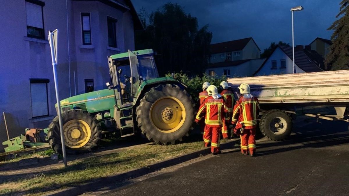 Die Polizei ermittelt noch zur Ursache.