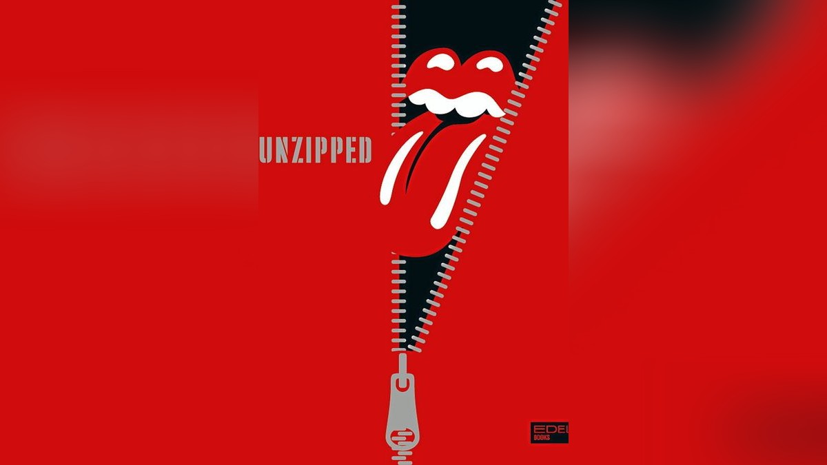 Das Cover des Buches „The Rolling Stones: Unzipped“, Edel Books, 288 Seiten, ISBN: 978-3-8419-0777-6, 39,95 Euro.