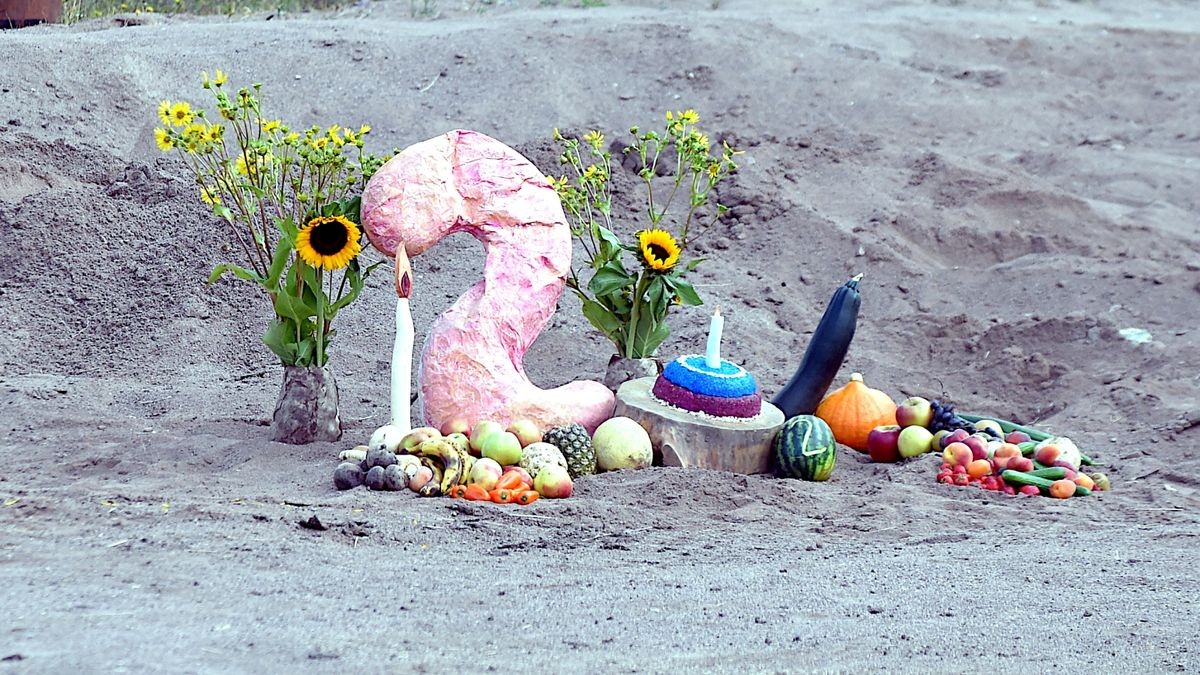 Ayoka - die, die allen Freude bereitet - feierte amFreitag ihren zweiten Geburtstag im Thüringer Zoopark Erfurt.