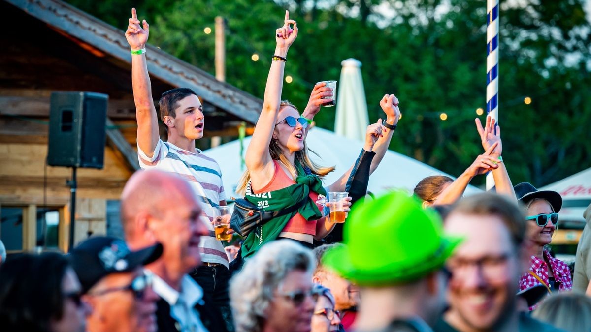 Die Fäaschtbänkler sorgten für Stimmung.