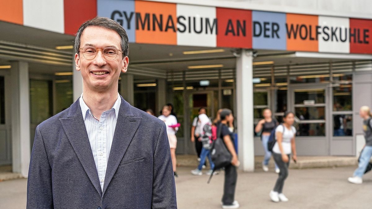 Gymnasium An Der Wolfskuhle Pinxtenweg Essen Essen: Was den neuen Schulleiter der „Wolfskuhle“ antreibt