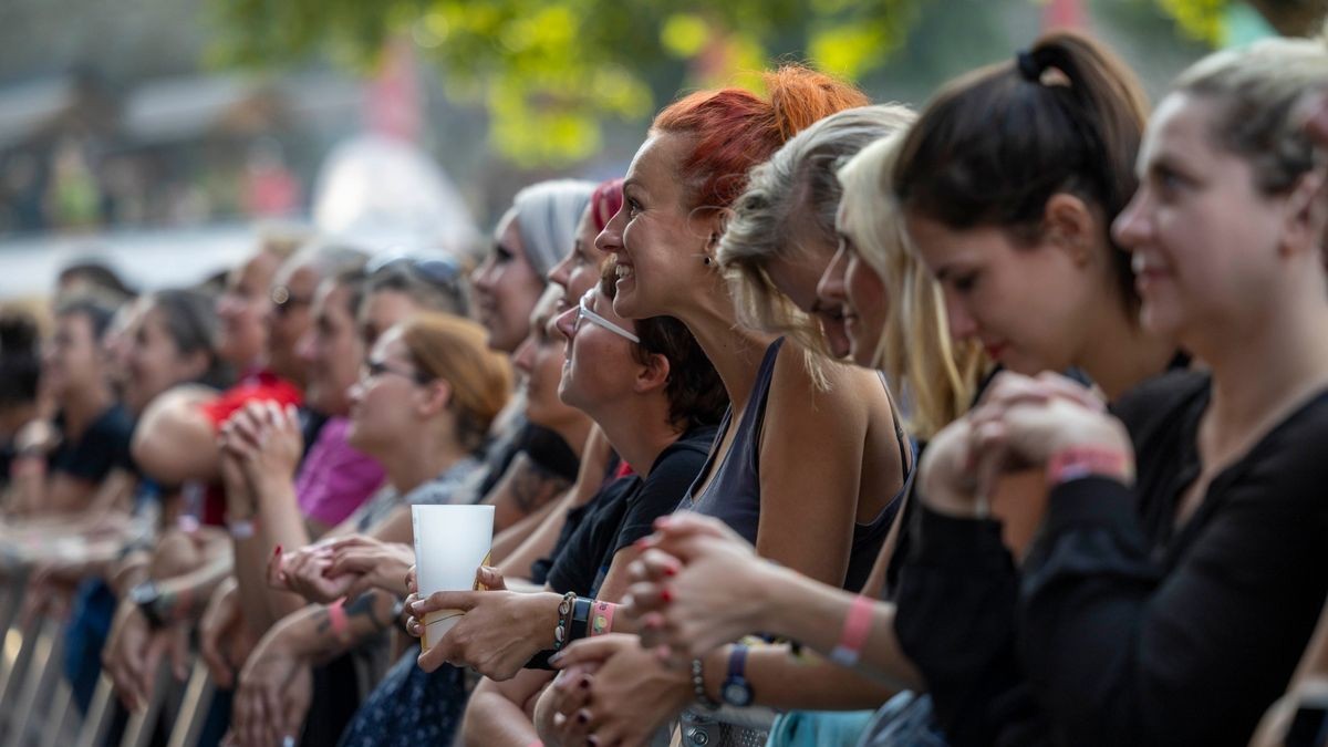 Die Fans der Ärzte.