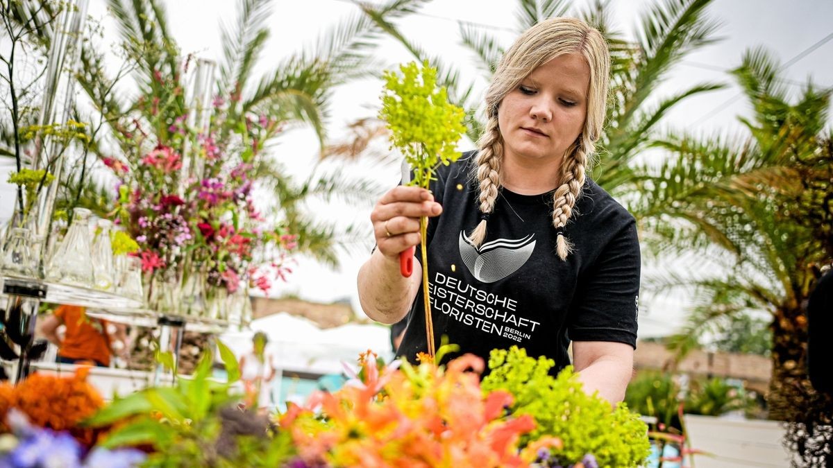 „FloristenOscars“ Meister der Blumenkunst messen sich in Berlin