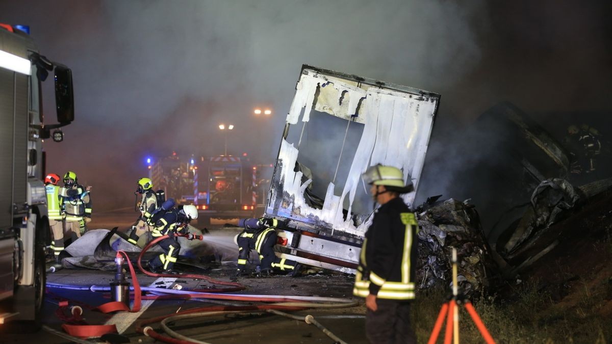 Und brannten komplett aus.