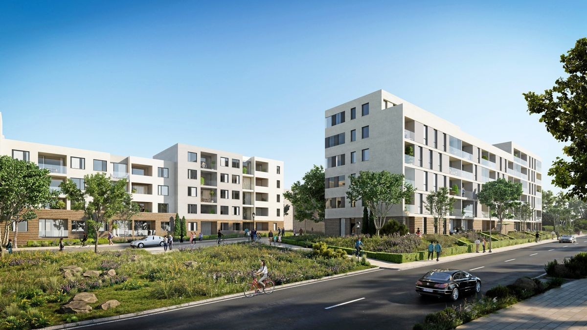 Steimker Gärten Wolfsburg Frankfurter Firma baut 125 Wohnungen
