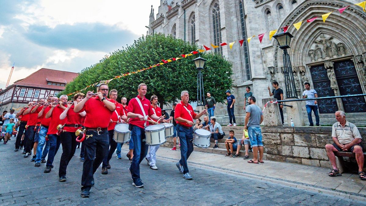 Der Umzug und der Lampionumzug am Sonntag sind zwei von vielen Höhepunkten zur Mühlhäuser Stadtkirmes. 