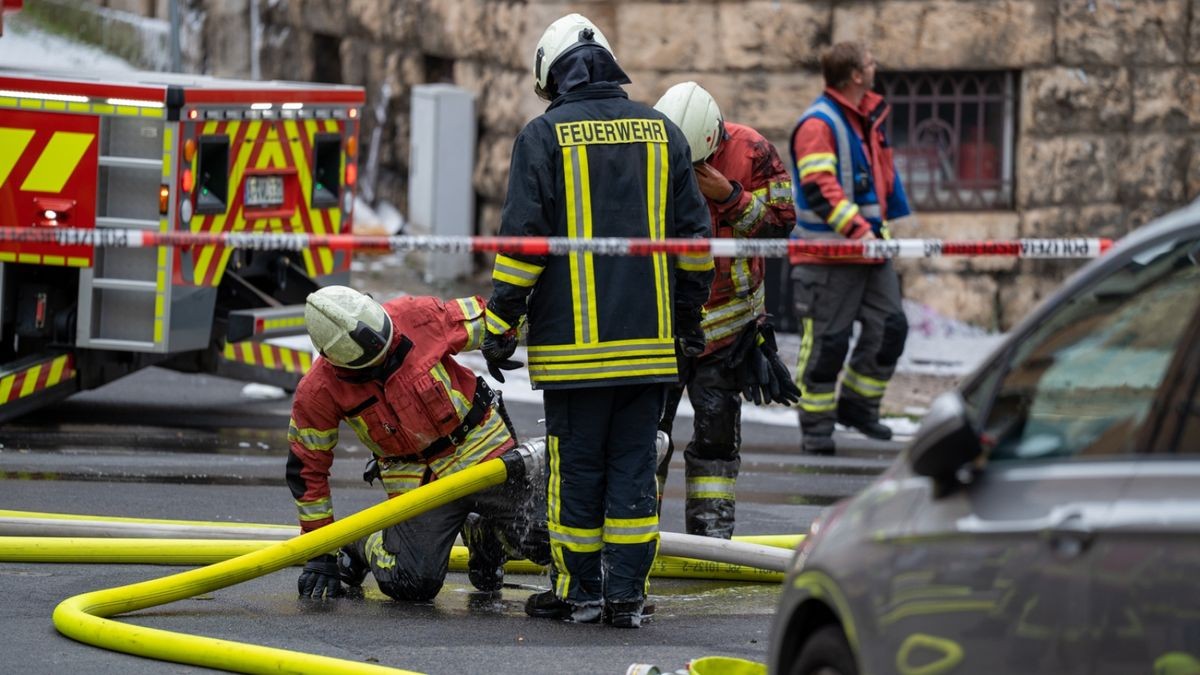 Die Schnelleinsatzgruppe der Malteser aus Blankenhain versorgte die Personen.