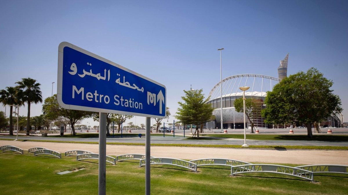 Die Mehrzahl der WM-Stadien sind mit der Metro zu erreichen.