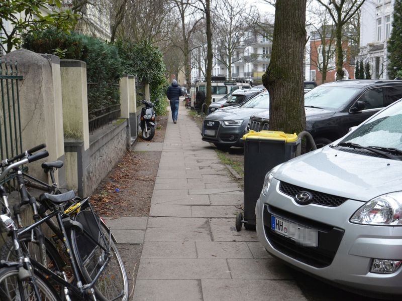 Verkehr Hamburg Schluss mit Schrägparken in HoheluftOst!