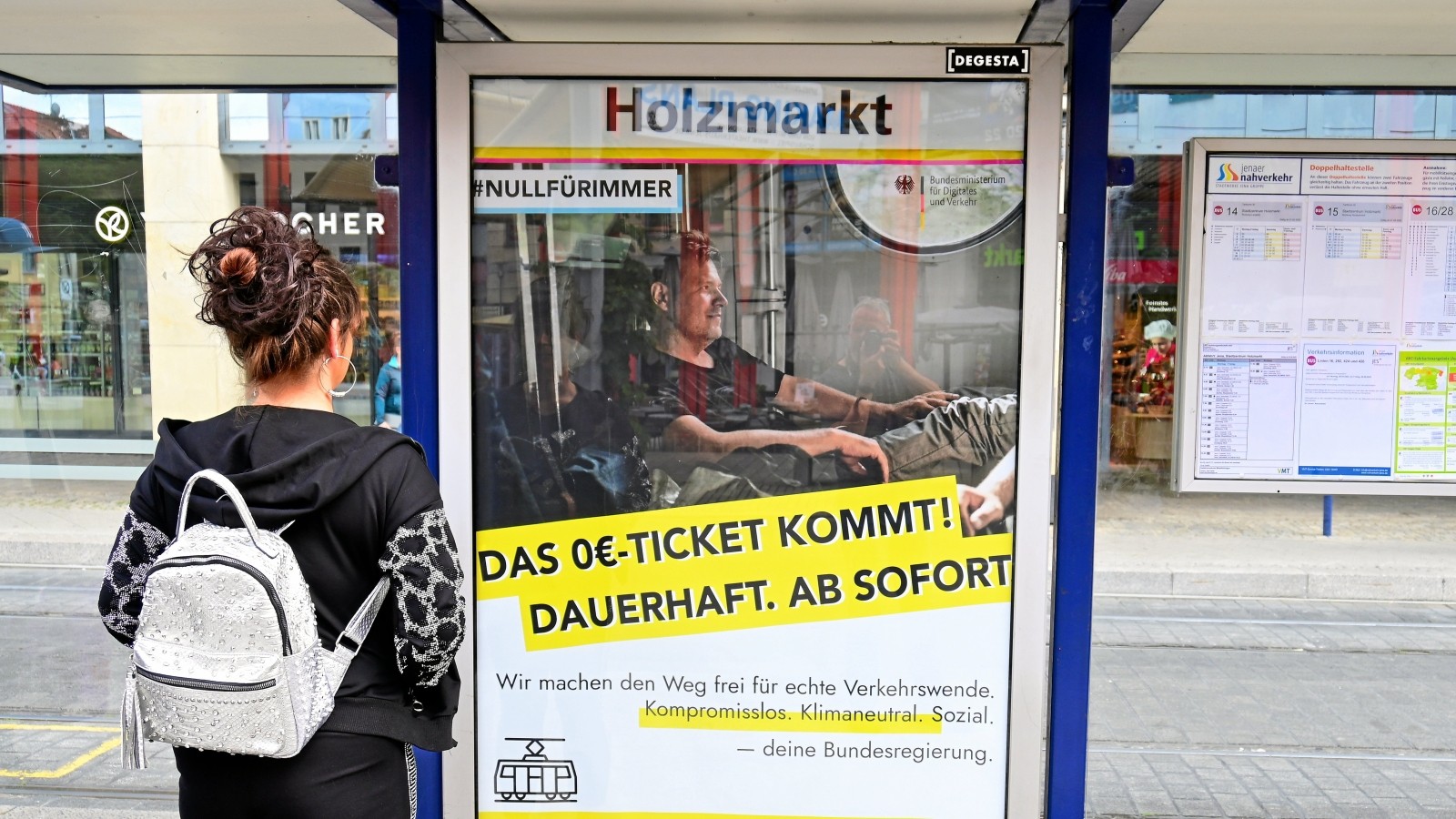 „0EuroTicket“ FakeKampagne irritiert Menschen in Jena
