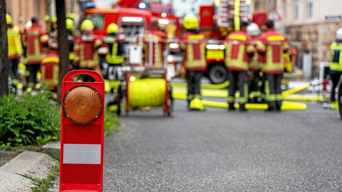 Beim Brand in Apolda starben am Sonntag vier Menschen.