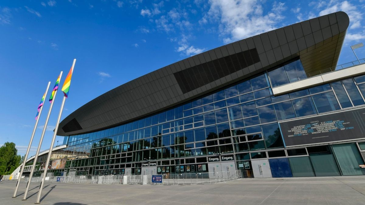 Die Max-Schmeling-Halle in Prenzlauer Berg.