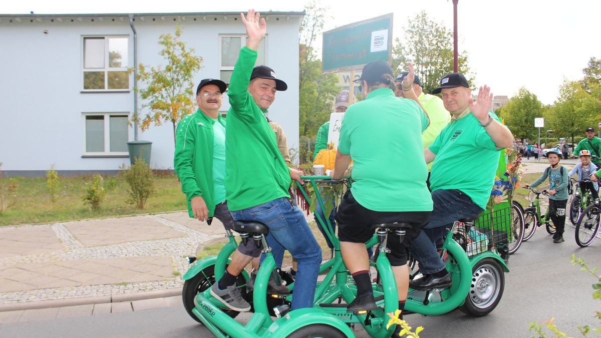 Im Bild die Kreisverkehrswacht.