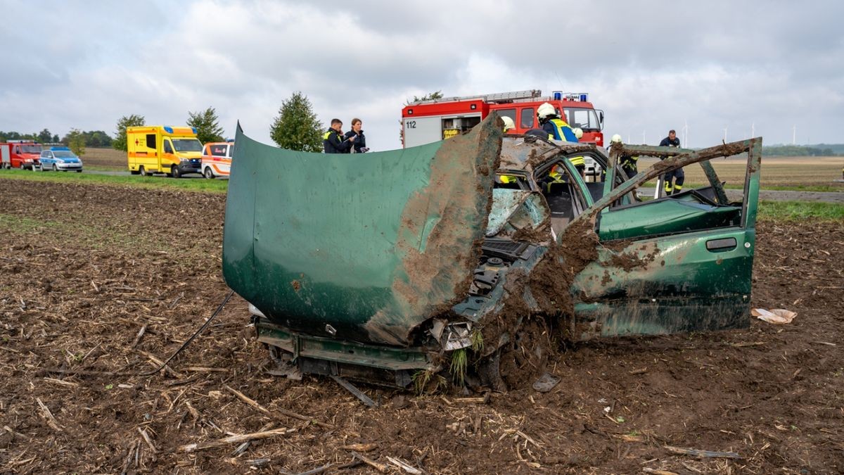 Am Donnerstag kam es zwischen Berlstedt und Schwerstedt zu einem Unfall mit fünf schwer Verletzten.