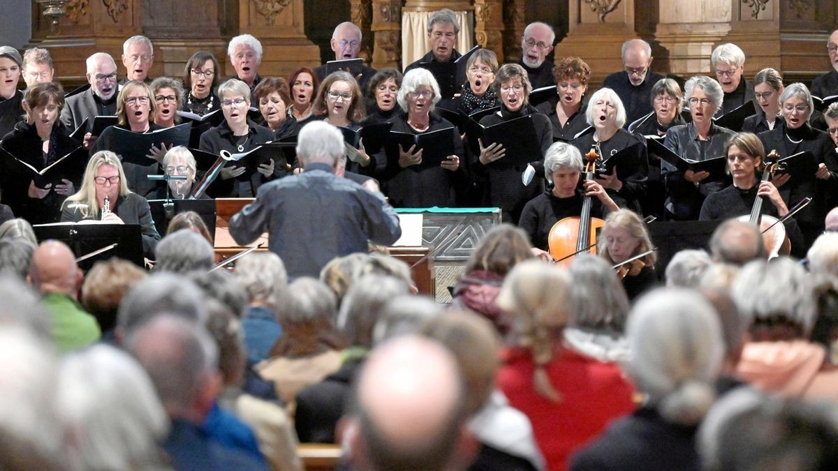 Elten Hans Linnarzt nahm Abschied beim BachCollegium