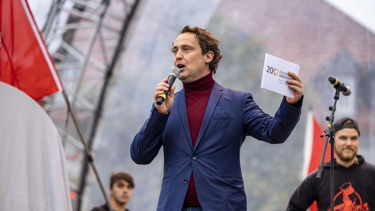 Stefan Ganß - Moderator der Eröffnungsveranstaltung auf dem Domplatz