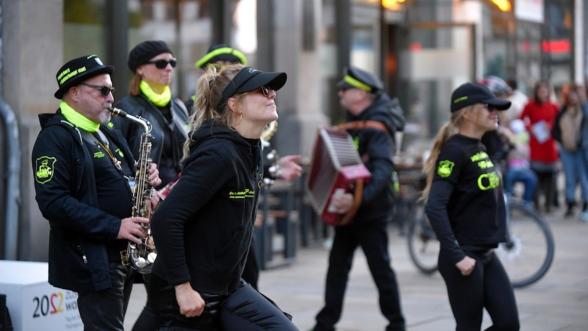 Sax´n Anhalt VIP-Band auf dem Anger