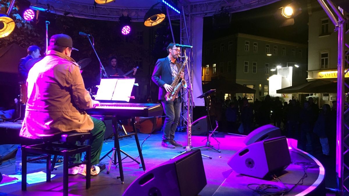 Robert Fränzel Quartett auf dem Wenigemarkt