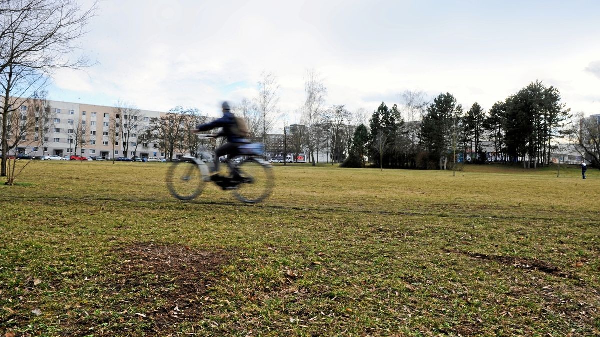 Auf dieser Fläche an der Nördlichen Geraaue will die Kowo bauen.