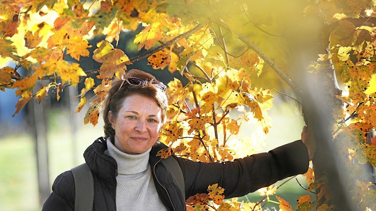 Nataliia Derhachova mag den Wald und ist oft rund um Oberhof unterwegs.