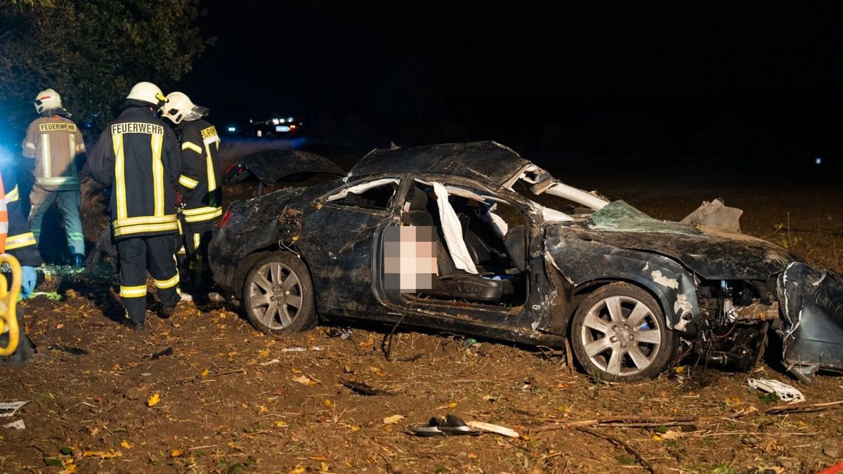 Am Freitagabend kam es auf der A4 kurz vor der Anschlussstelle Weimar in Fahrtrichtung Frankfurt am Main zu einem schweren Verkehrsunfall. 