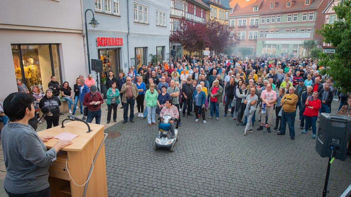 Petra Schnürch, die Gästeführerin ist und 40 Jahre lang Lehrerin in Bad Langensalza war, meinte: 