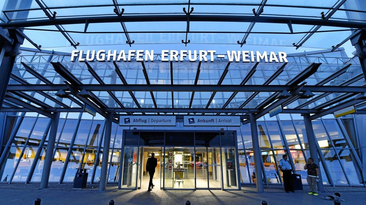 Der BUND fordert ein Ende des Subventionen für den Flughafen Erfurt-Weimar (Archivfoto).