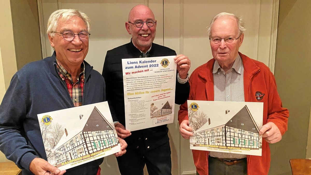 Sprockhövel: Lions- Adventskalender mit attraktiven Preisen