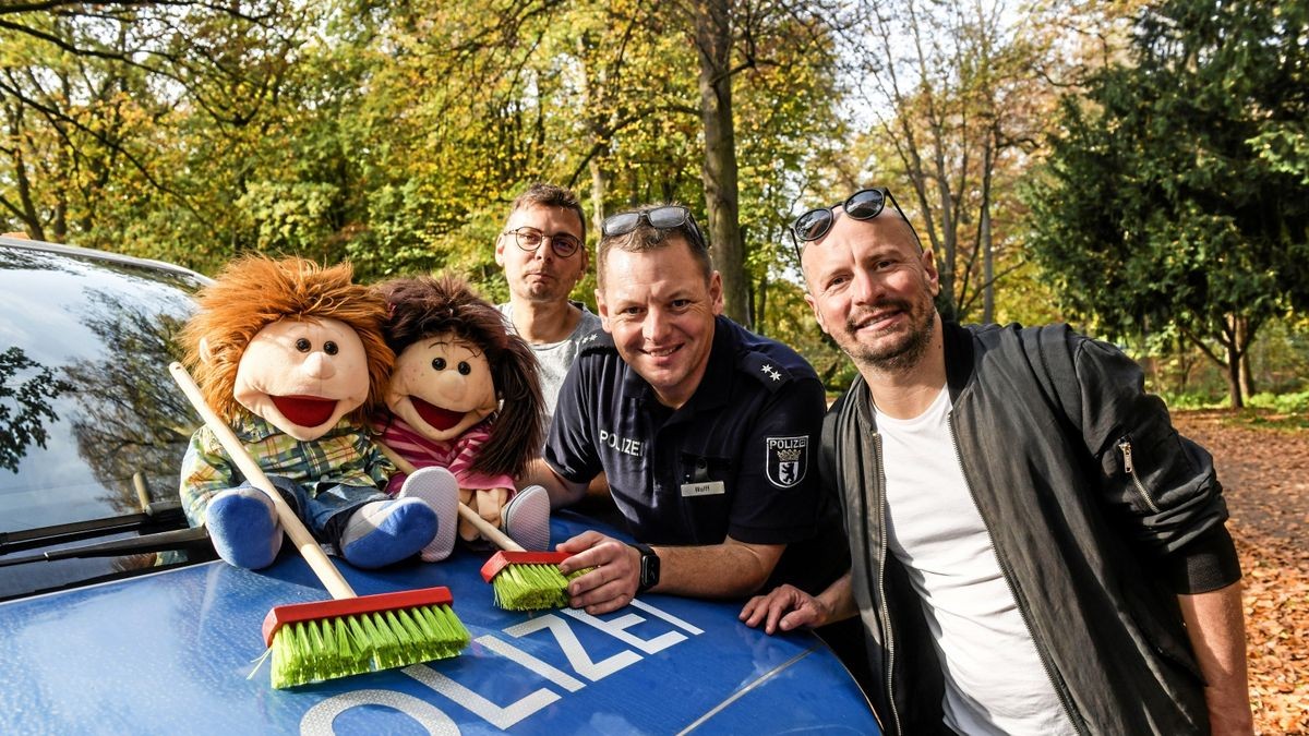 Tiergarten Aufräumen, wo sich Männer zum Sex treffen