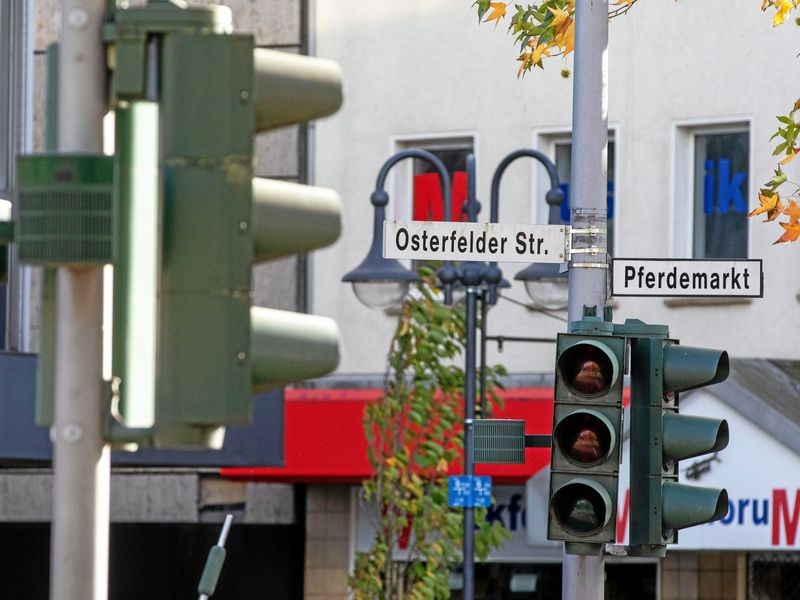 Stromschwankungen Ampelausfälle in der Bottroper Innenstadt