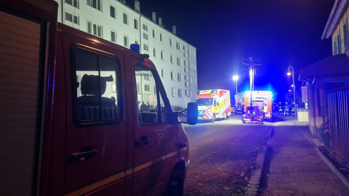 Die Feuerwehr wurde im Landkreis Nordhausen zu einer stark verrauchten Wohnung gerufen.