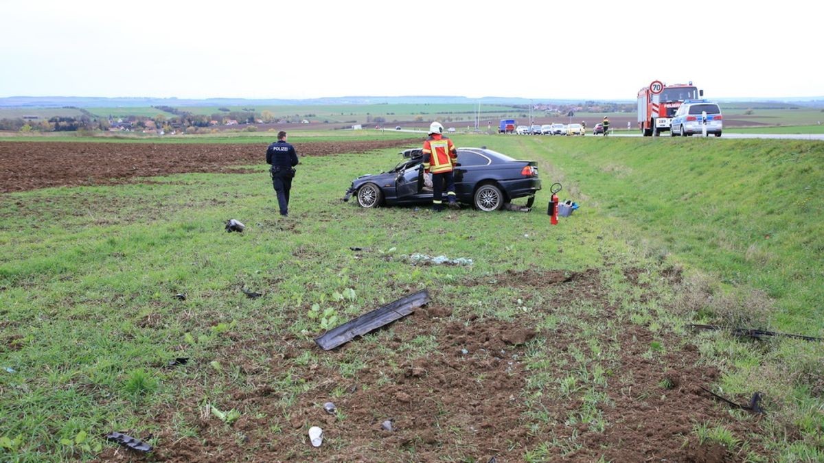 Zu einem Verkehrsunfall kam es am Freitagvormittag auf der B249 zwischen Sondershausen und Ebeleben.