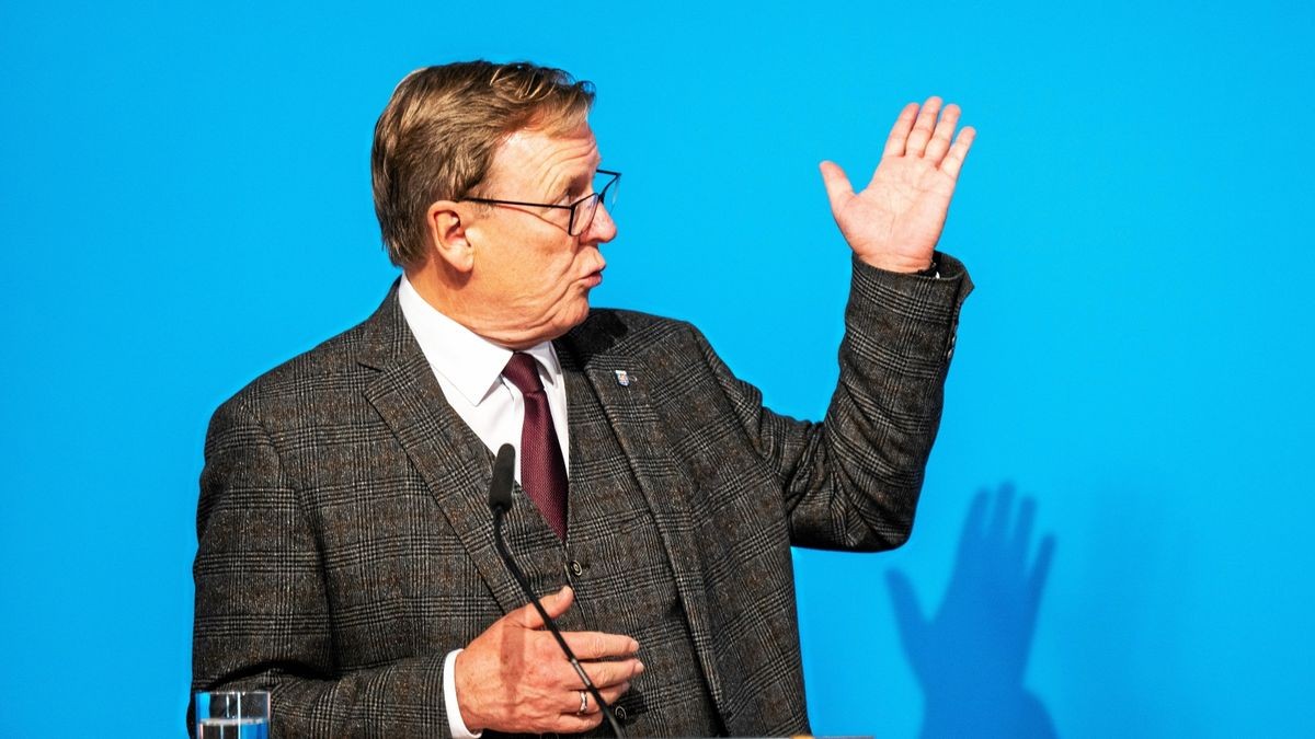 Bodo Ramelow, Thüringens Ministerpräsident, hat das Verhalten der Union bei der Debatte ums Bürgergeld kritisiert.