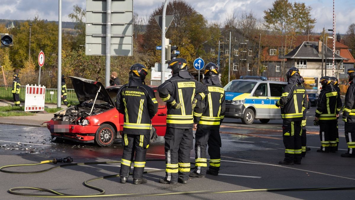 Die betroffene Kreuzung war längere Zeit komplett gesperrt.