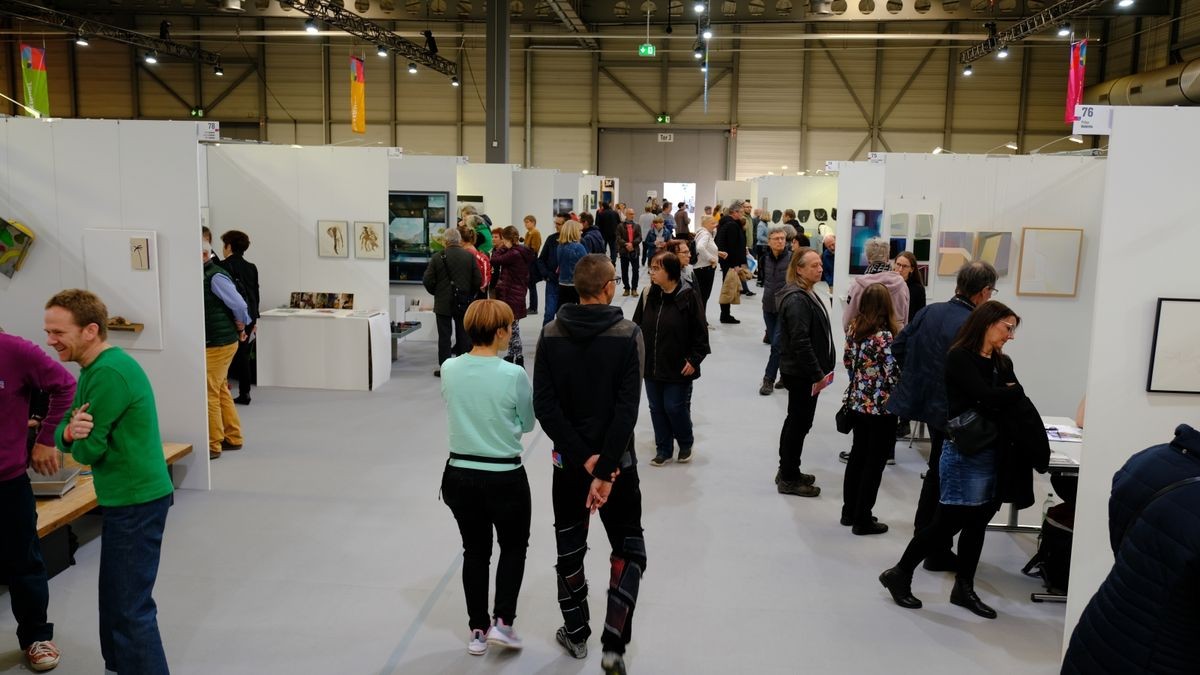 Gut besucht war die Artthuer an den drei Ausstellungstagen.