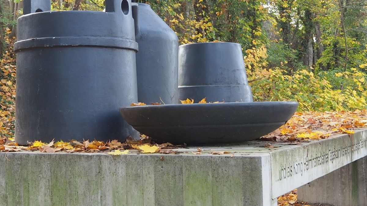 12 Stationen hat der Thüringer Sagenweg in Weißensee.