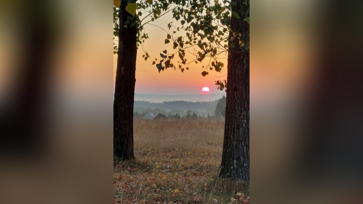 Sandra Gassmann aus Bickenriede schickte uns dieses Herbstfoto.